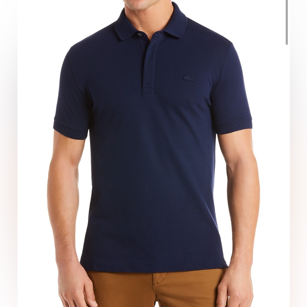 Lacoste Stretch Cotton Paris Regular Fit Polo Shirt